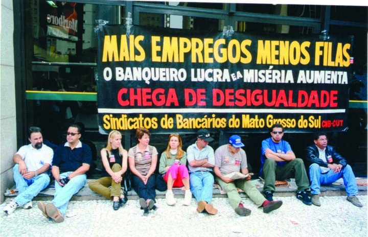 Sindicalistas bancários de todo o Brasil participam da campanha salarial em São Paulo
