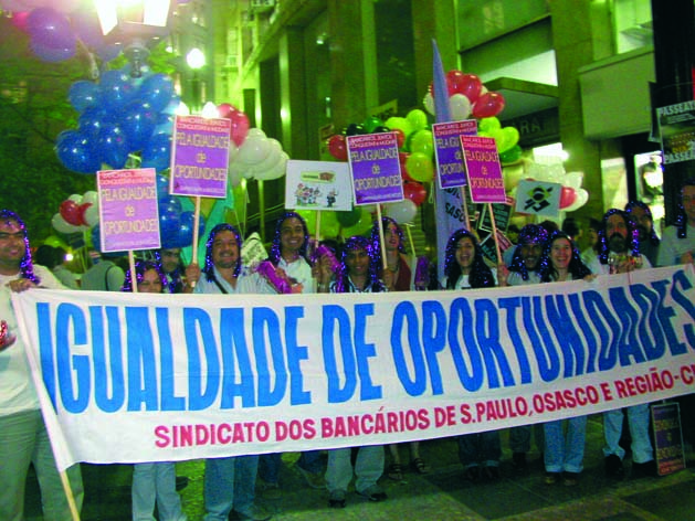 Novos temas, como igualdade de oportunidade, consolidaram-se, definitivamente, na agenda sindical