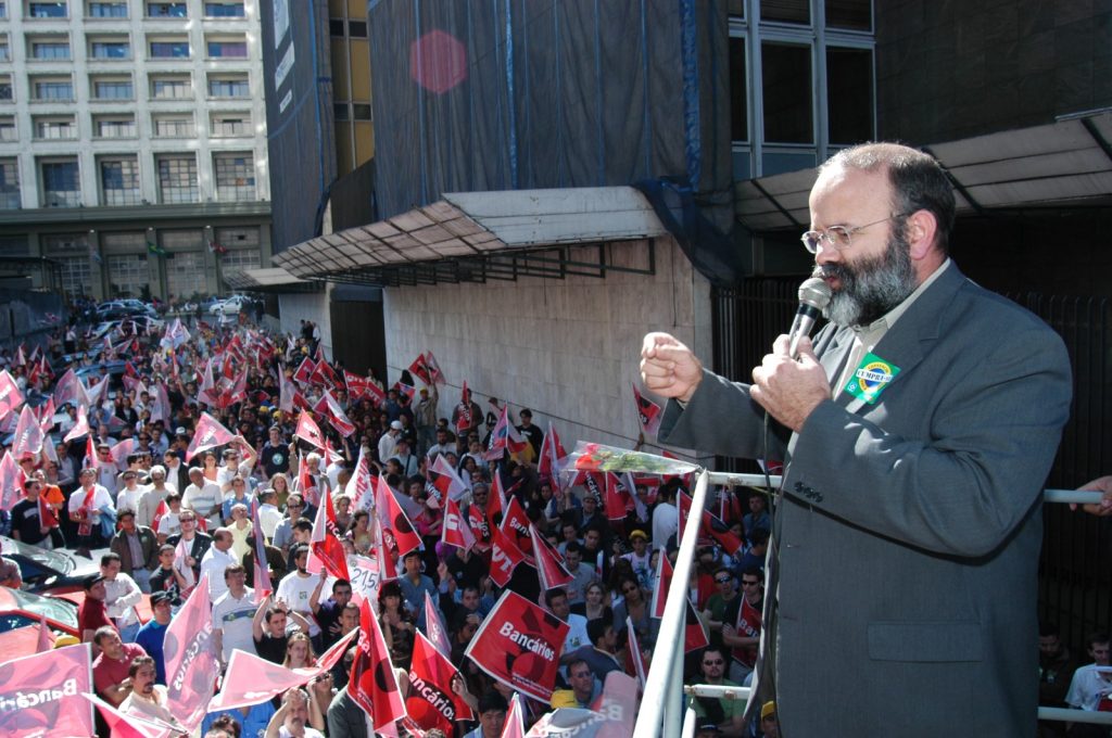 João Vaccari Neto, ex-presidente do Sindicato, esteve também à frente do Dieese em 1990 (Crédito: Cedoc/Seeb-SP)