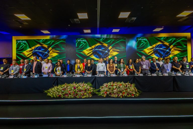 Em mais um ano de muitas lutas e conquistas, bancários reafirmaram em sua Conferência Nacional a importância da união em defesa dos empregos, direitos, da democracia e soberania nacional (Crédito: Imprensa/Seeb-SP)
