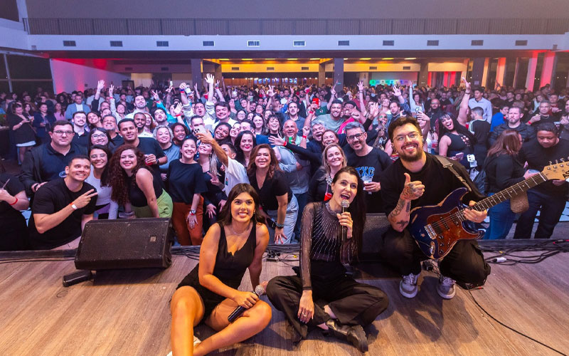 Em homenagem ao Dia do Bancário, tradicional festa do chope celebrou categoria que luta o ano todo em defesa dos seus direitos e por novas conquistas (Crédito: Imprensa/Seeb-SP)